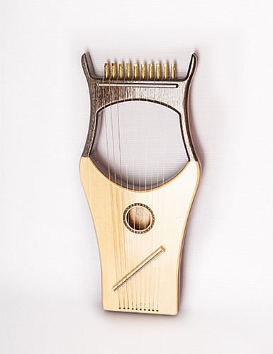 МОЗЕРЪ LH-10R Лира 10ти струнная (D-E-F-G#-A-B-C-D-E-F), увеличенный резонаторный корпус из ясеня