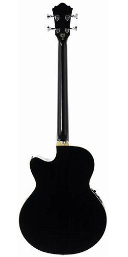 Ibanez AEB8E Black Электроакустическая бас-гитара, цвет черный
