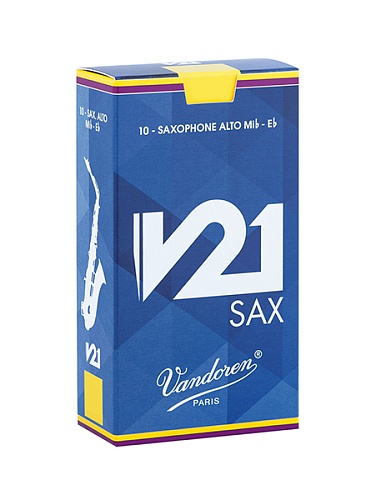 Vandoren SR8135 V21 Трости для саксофона альт, размер 3.5, 10 шт