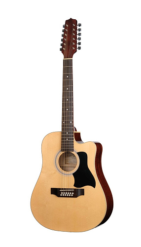 Hora W12205CTW-NAT Standart Western Акустическая гитара 4/4, 12-струнная с вырезом