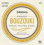 Фото:D'Addario EJ97 Комплект струн для греческого бузуки, никелированные, 10-28