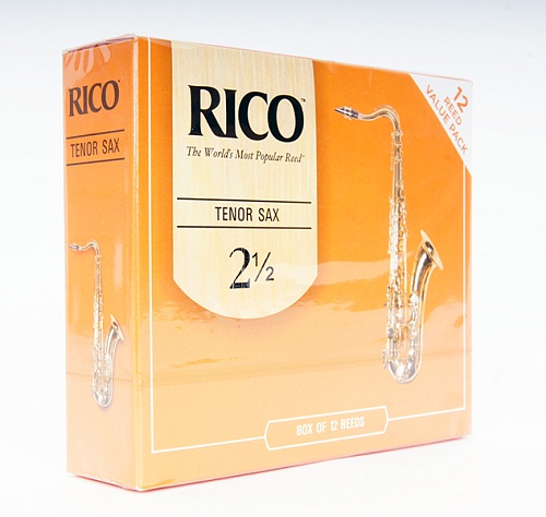 Rico RKA1225  Трости для саксофона тенор, размер 2.5, 12шт