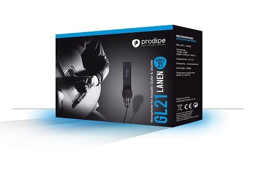 Prodipe PROGL21 GL21 Lanen Микрофон для гитары/укулеле