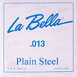 Фото:La Bella PS013 Отдельная стальная струна без оплетки, 013***