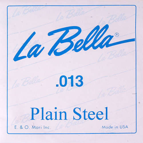 La Bella PS013 Отдельная стальная струна без оплетки, 013***