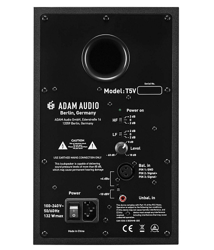 Adam Audio T5V Активный 2-полосный студийный монитор