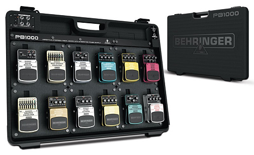 Behringer PB1000   кейс на 12 педалей со встроенным блоком питания для педалей эффектов