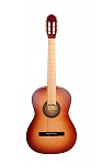 Фото:AM1-Br Акустическая гитара, матовая, коричневая, MiLena-Music