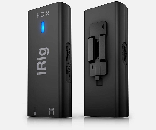IK MULTIMEDIA iRig HD 2 Компактный аудиоинтерфейс для гитары/баса с подключением к iOS, Mac