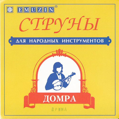 Эмузин ДП Комплект струн для домры прима, фосфорная бронза