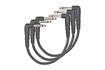 Фото:Planet Waves PW-CGTP-305 Classic Series Комплект инструментальных патч-кабелей, 3 шт., 0,15 м,