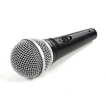 Фото:SHURE PGA58-QTR-E Динамический кардиоидный микрофон c выключателем, с кабелем XLR -1/4'