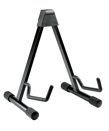 K&M 17541-013-55 Стойка для акустической гитары, черная