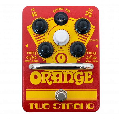 Orange Two Stroke Boost EQ Pedal  , ,  