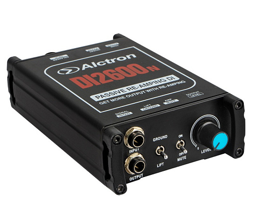 Alctron DI2600N D.I. Box Преобразователь акустического сигнала, пассивный