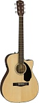 Фото:FENDER CC-60SCE Concert Natural WN Электроакустическая гитара, цвет натуральный