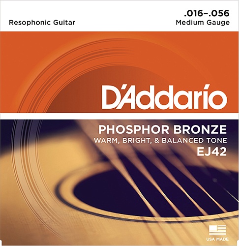 D'Addario EJ42 Resophonic     () , /, 16-56