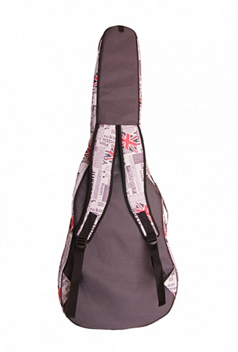 MEZZO MZ-ChG-12-3oxford/grey Чехол для гитары дредноут