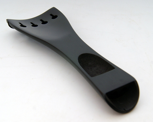 WBO VT01E-2/4 Струнодержатель для скрипки, круглый. Материал - черное дерево.