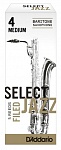 Фото:Rico RSF05BSX4M Select Jazz Filed Трости для саксофона баритон, размер 4, средние (Medium), 5 шт