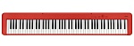 Фото:Casio CDP-S160RD Цифровое пианино, цвет красный