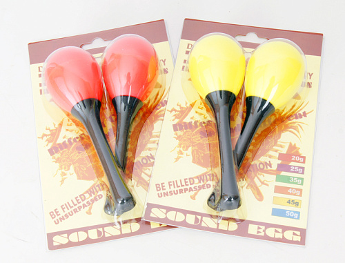 Dadi SE4 Маракасы на коротких пластиковых ручках, пара.