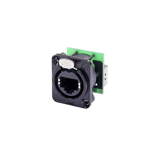 Neutrik NE8FDP-B Панельный двухсторонний разъем RJ45