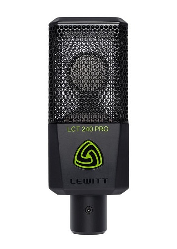 Lewitt LCT 240 PRO BLACK Студийный кардиоидный микрофон с большой диафрагмой