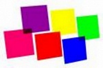Фото:EUROLITE Colour-foil set 24x24, 4 color PAR-64 Набор цветных фильтров - 4 цвета