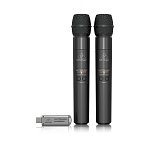 Фото:Behringer ULM202USB Радиосистема 2,4 ГГц, двойная с ручными передатчиками и USB-приёмником