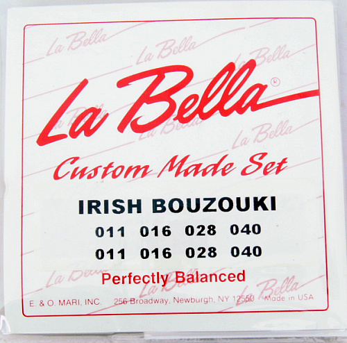 La Bella IBZ Комплект струн для ирландского бузуки, 11-40