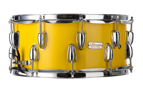 LDrums LD6410SN Малый барабан, желтый, 14"*6,5"