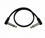 Фото:Planet Waves PW-FPRR-01 Custom Series Flat Инструментальный патч-кабель, 1шт, 30см