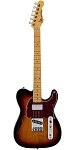 :G&L Tribute ASAT Classic Bluesboy Semi-Hollow 3-Tone Sunburst MP SF 