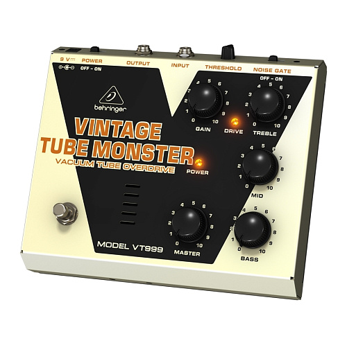 Behringer VT999  ламповая педаль эффектов овердрайв со встроенным гейтом