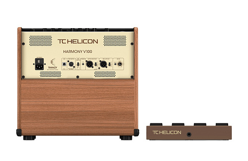 TC Helicon Harmony V100 2-х канальный комбоусилитель для акустической гитары/вокала, 100 Вт