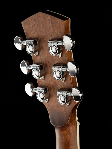 Parkwood P680EQ-WCASE-NAT Электроакустическая гитара, цвет натуральный, с футляром