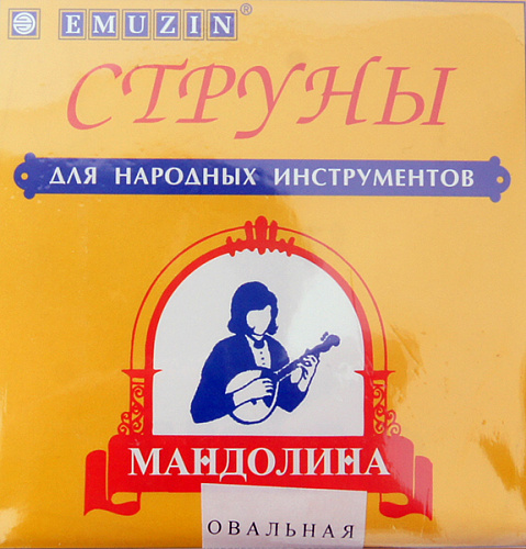 МО Комплект струн для мандолины овальной, Эмузин