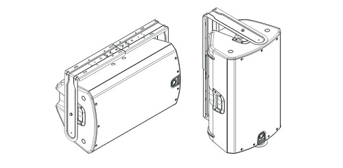 Turbosound iQ15-WB Комплект настенных креплений для двух iQ15