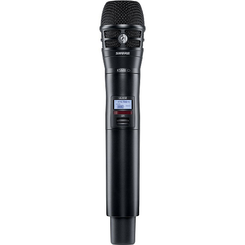 SHURE QLXD2/K8B P51 Ручной передатчик серии QLXD с капсюлем микрофона KSM8