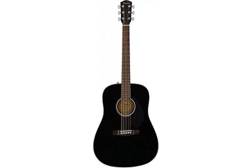 Fender CD-60S Black WN Акустическая гитара