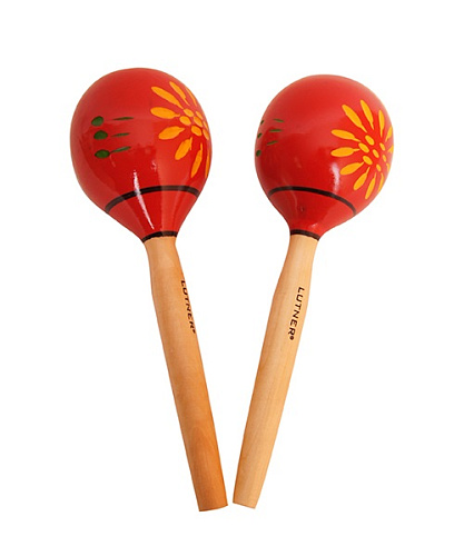 Fleet FLT-MA1750-1 Деревянные маракасы с узорами