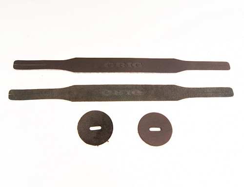 Grig GRT-1 Ремни для оркестровых тарелок, кожа, черные