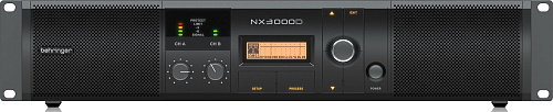 BEHRINGER NX3000D Профессиональный усилитель мощности с DSP 2х900Вт 4 Ом