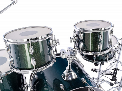 LDrums LD-2218-64-02 Барабанная установка, цвет зеленый