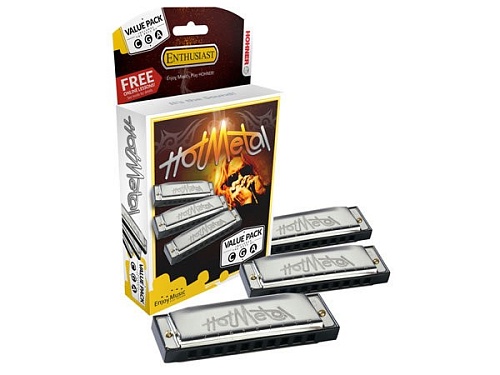 HOHNER Hot Metal CGA (M572XP) Набор из 3 гармошек