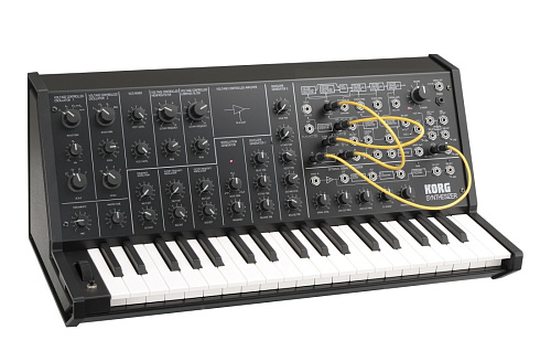 Korg MS-20 Mini Аналоговый синтезатор, 37 клавиш