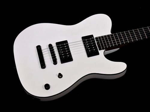 Charvel PM SD2 HH JOE D STN WHT Электрогитара именная Joe Duplantier