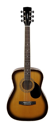 Lutner LAF580-SB Акустическая гитара, цвет санберст