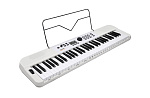 Фото:Nux NEK-110-WH Синтезатор, 61 клавиша, автоаккомпанемент, белый